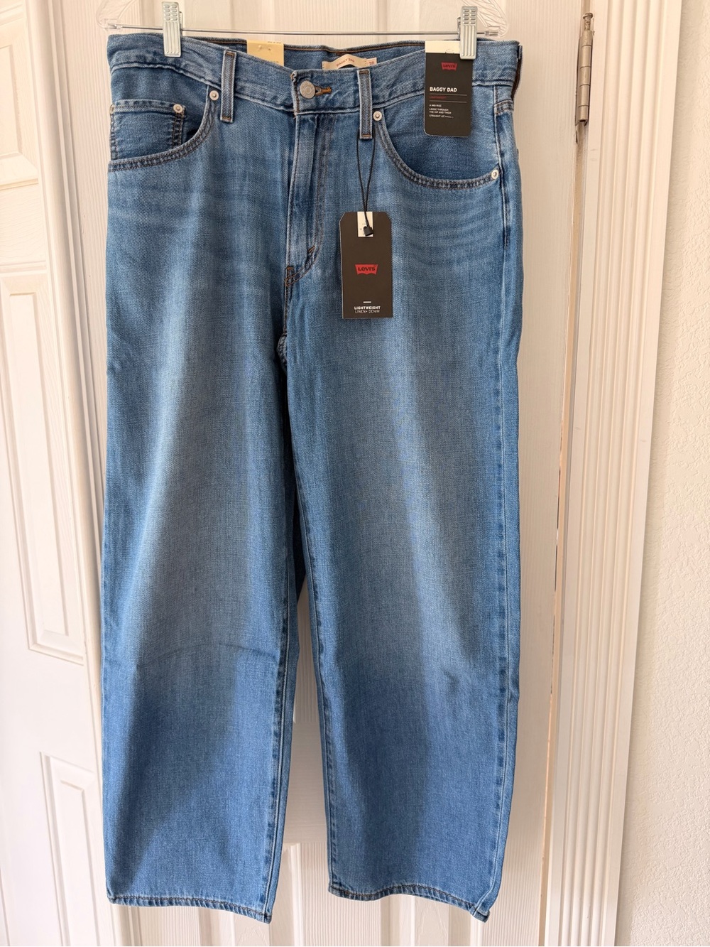 Levi's Medium Blue Baggy Dad Jeans 30x30